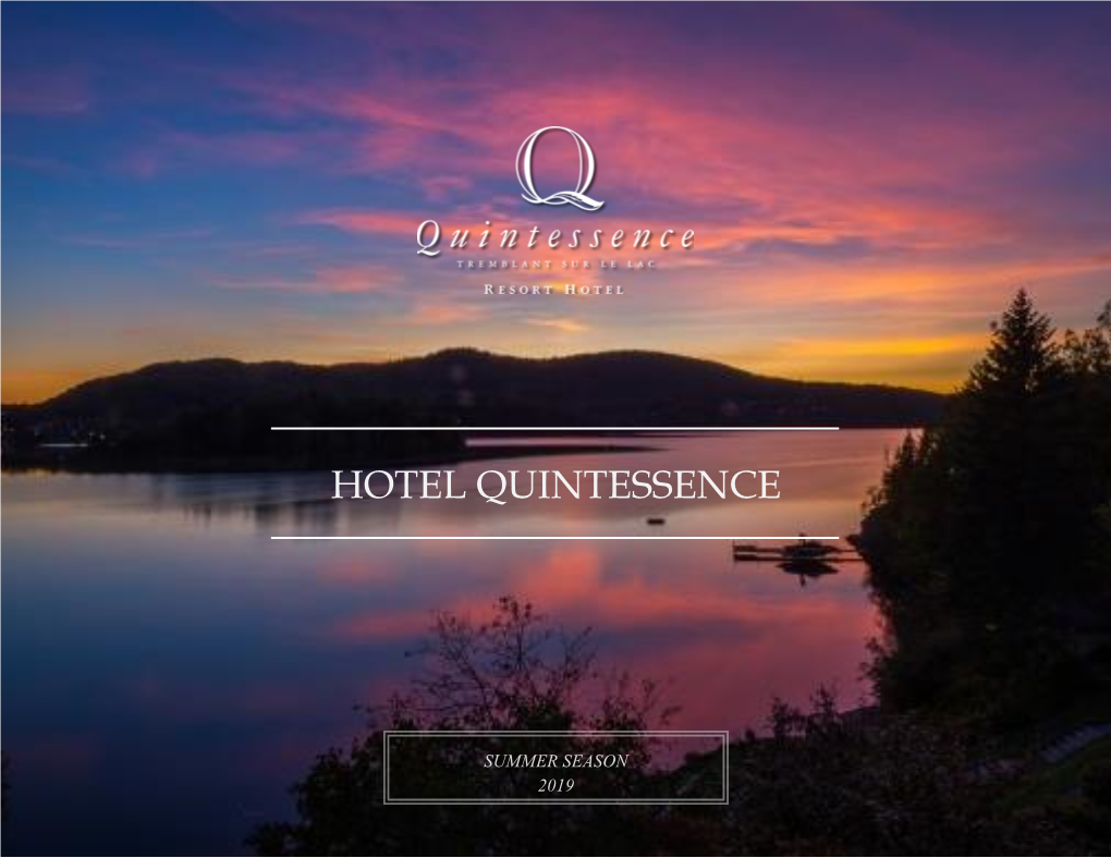 Hotel Quintessence