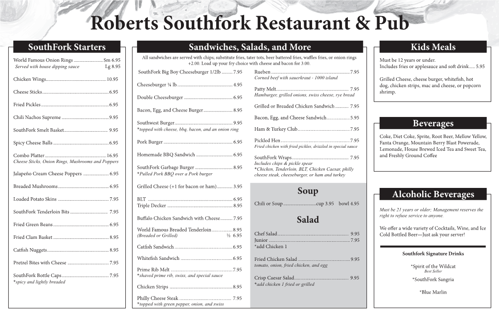 Roberts Southfork Restaurant &