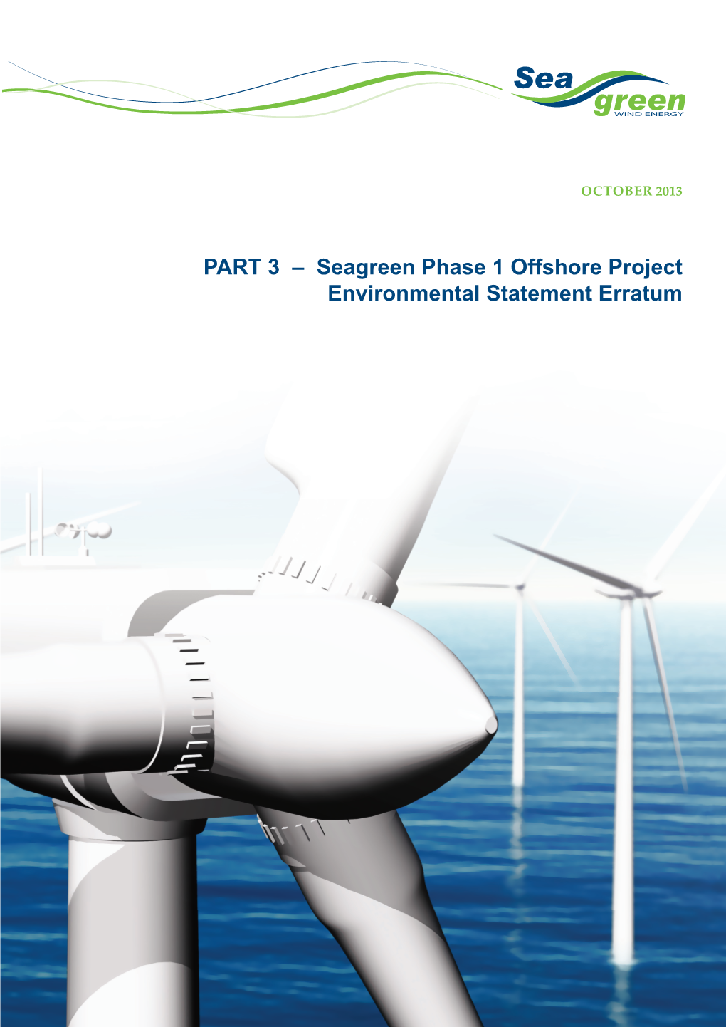 PART 3 – Seagreen Phase 1 Offshore Project Environmental Statement Erratum