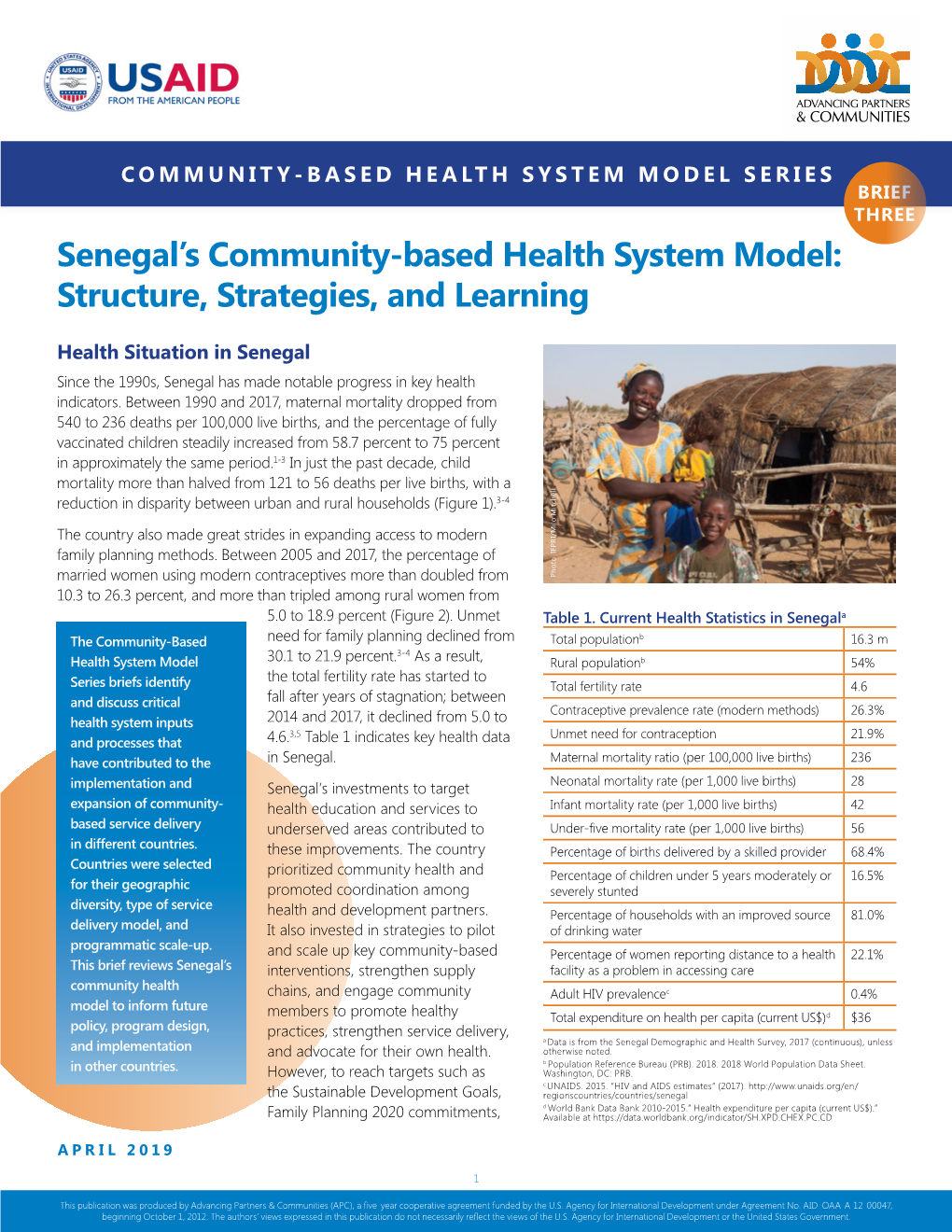 Senegal's Community-Based Health System Model