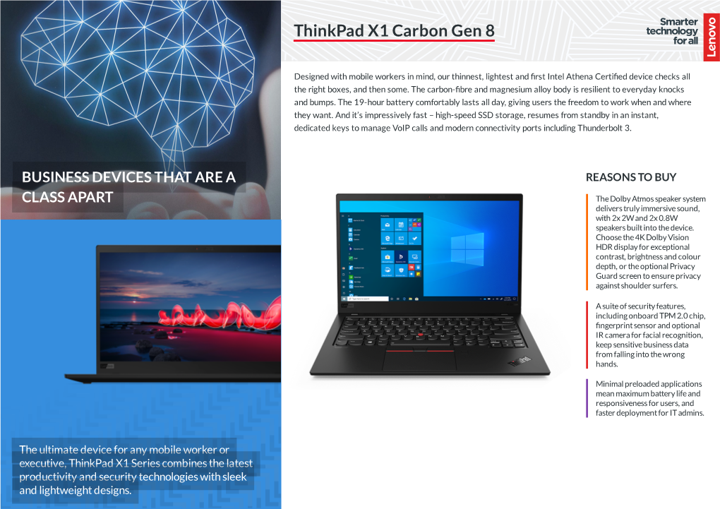 Thinkpad X1 Carbon Gen 8