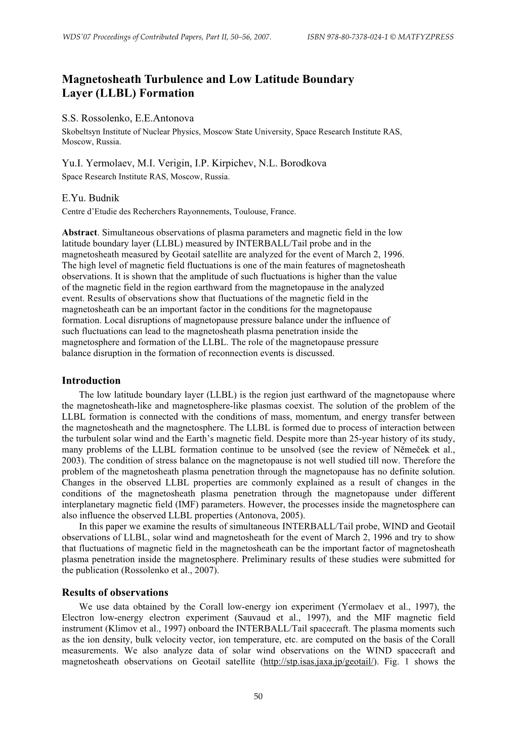 Magnetosheath Turbulence and Low Latitude Boundary Layer (LLBL) Formation