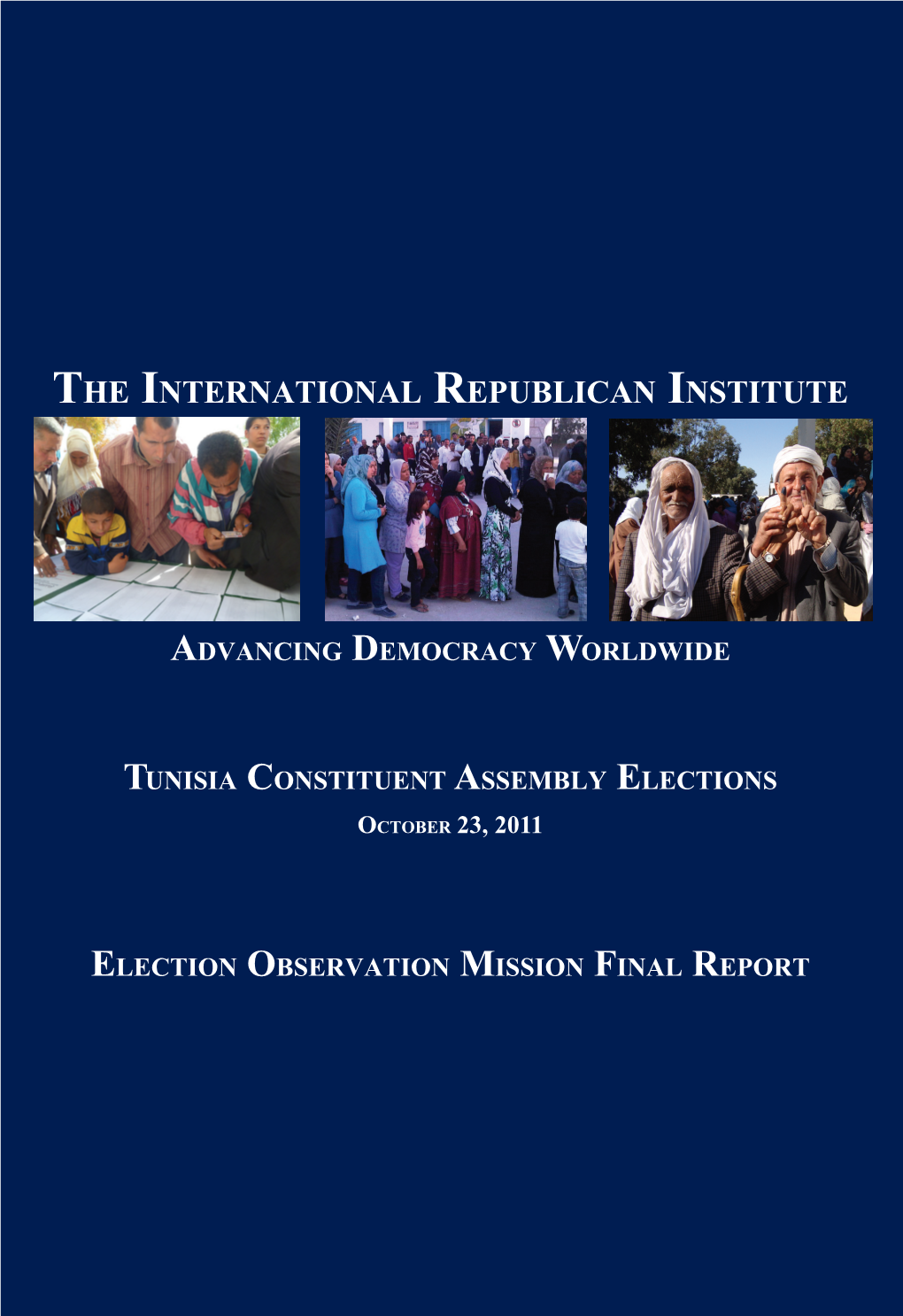 Tunisia's 2011 Constituent Assembly Elections