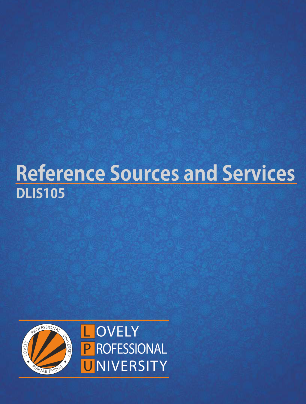 Reference Sources and Services