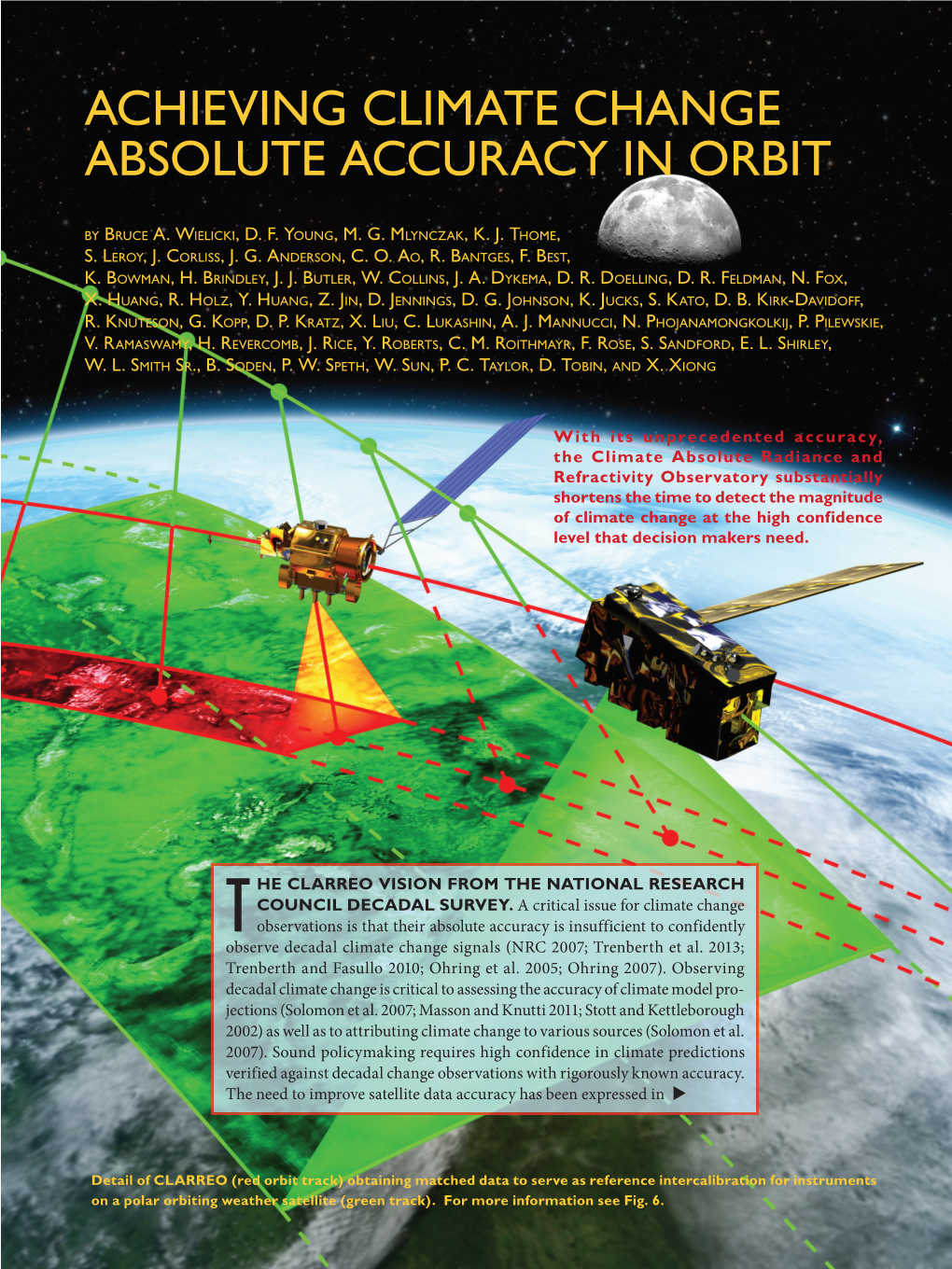 Achieving Climate Change Absolute Accuracy in Orbit