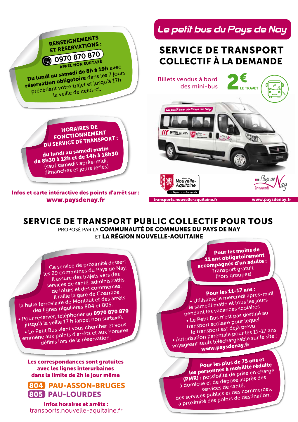 Service De Transport 0970 870 870 Collectif À La Demande Appel Non Surtaxé