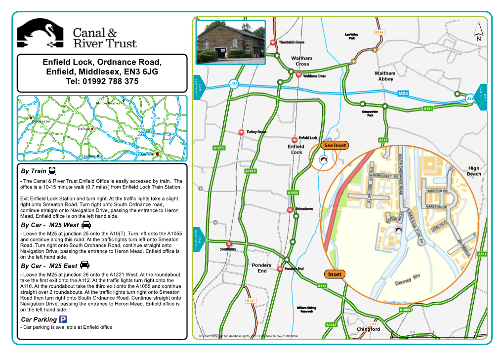 Enfield Lock, Ordnance Road, Enfield, Middlesex, EN3 6JG Waltham Cross