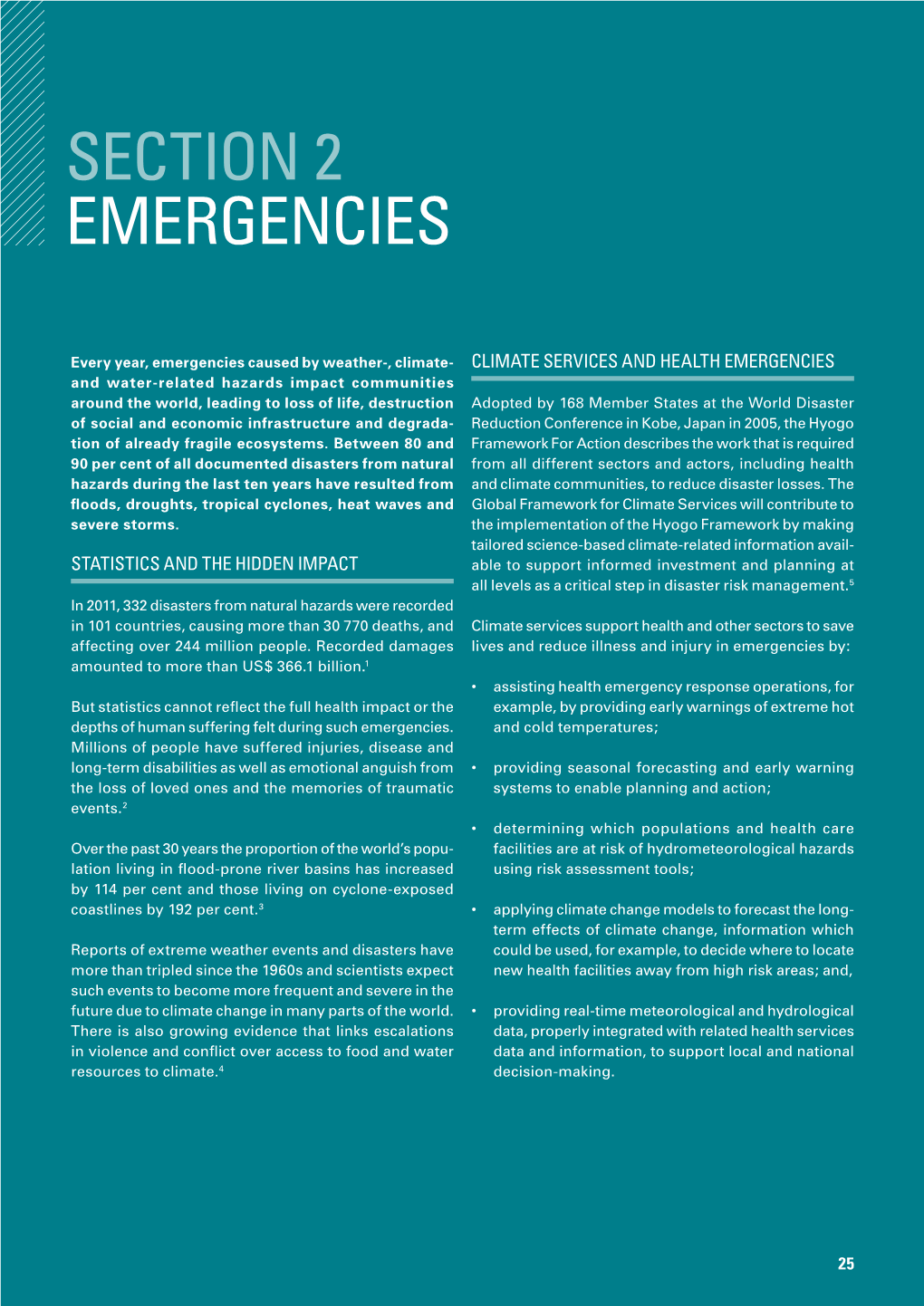 Section 2 Emergencies