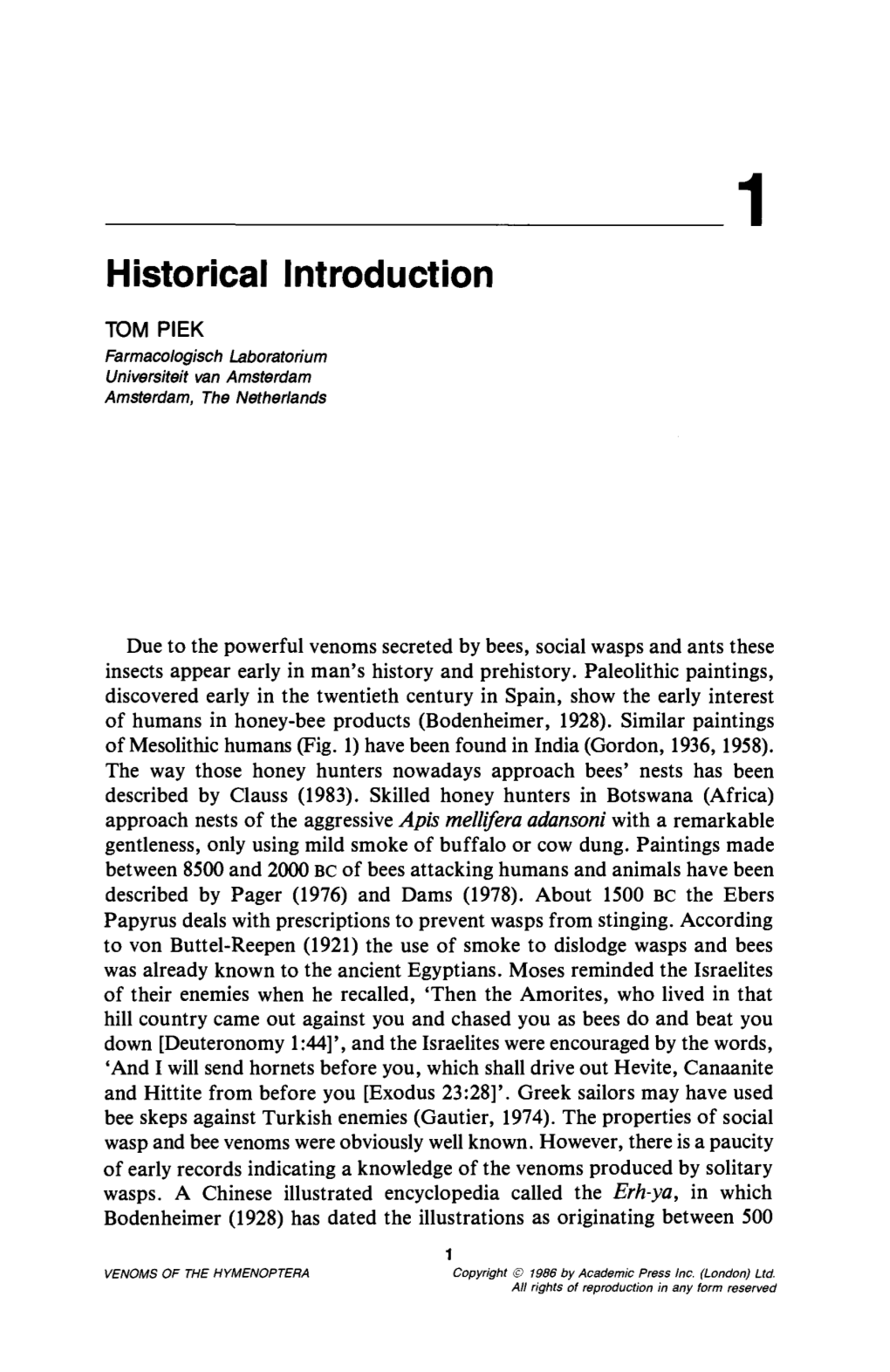 Historical Introduction