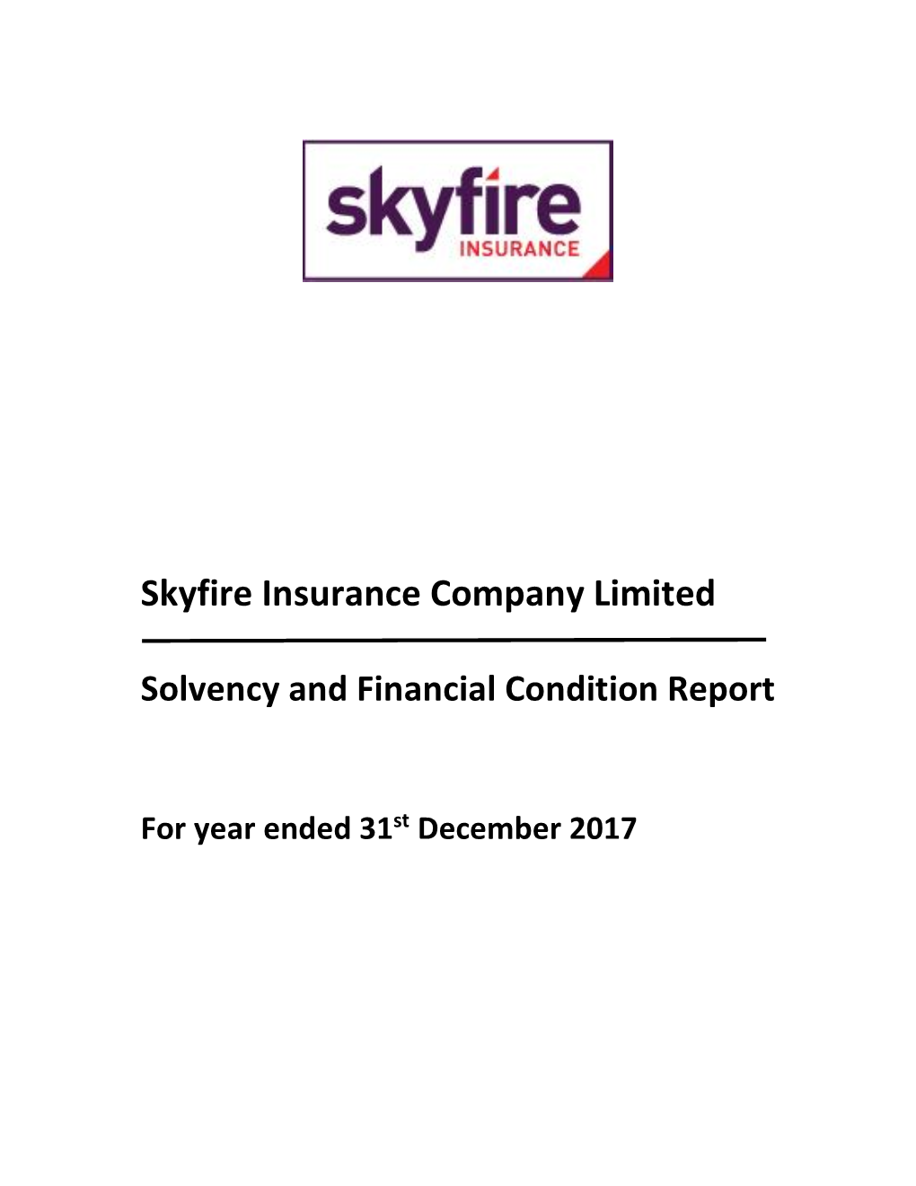 View Our Solvency II Public Reporting on 2017