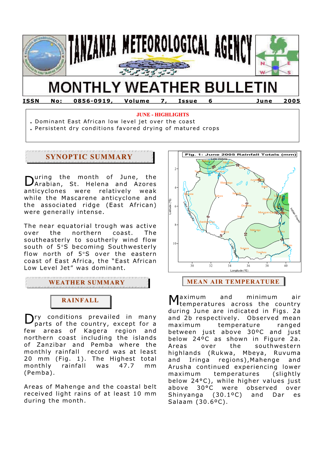 TMA June 2005 Bulletin
