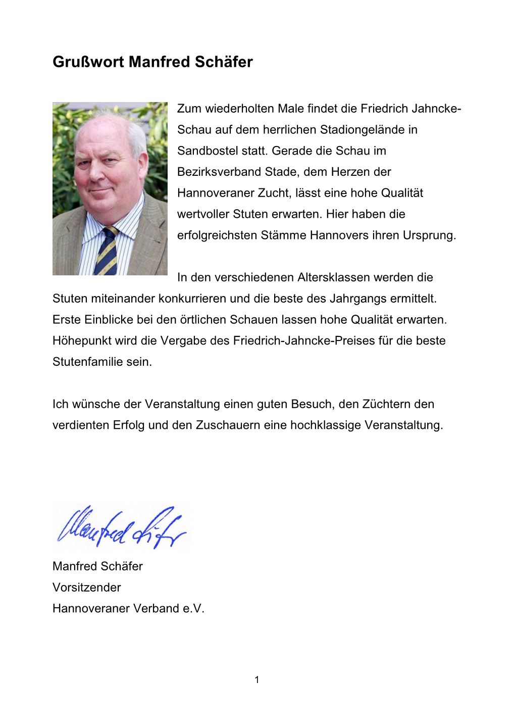 Katalog Der Friedrich Jahncke-Schau