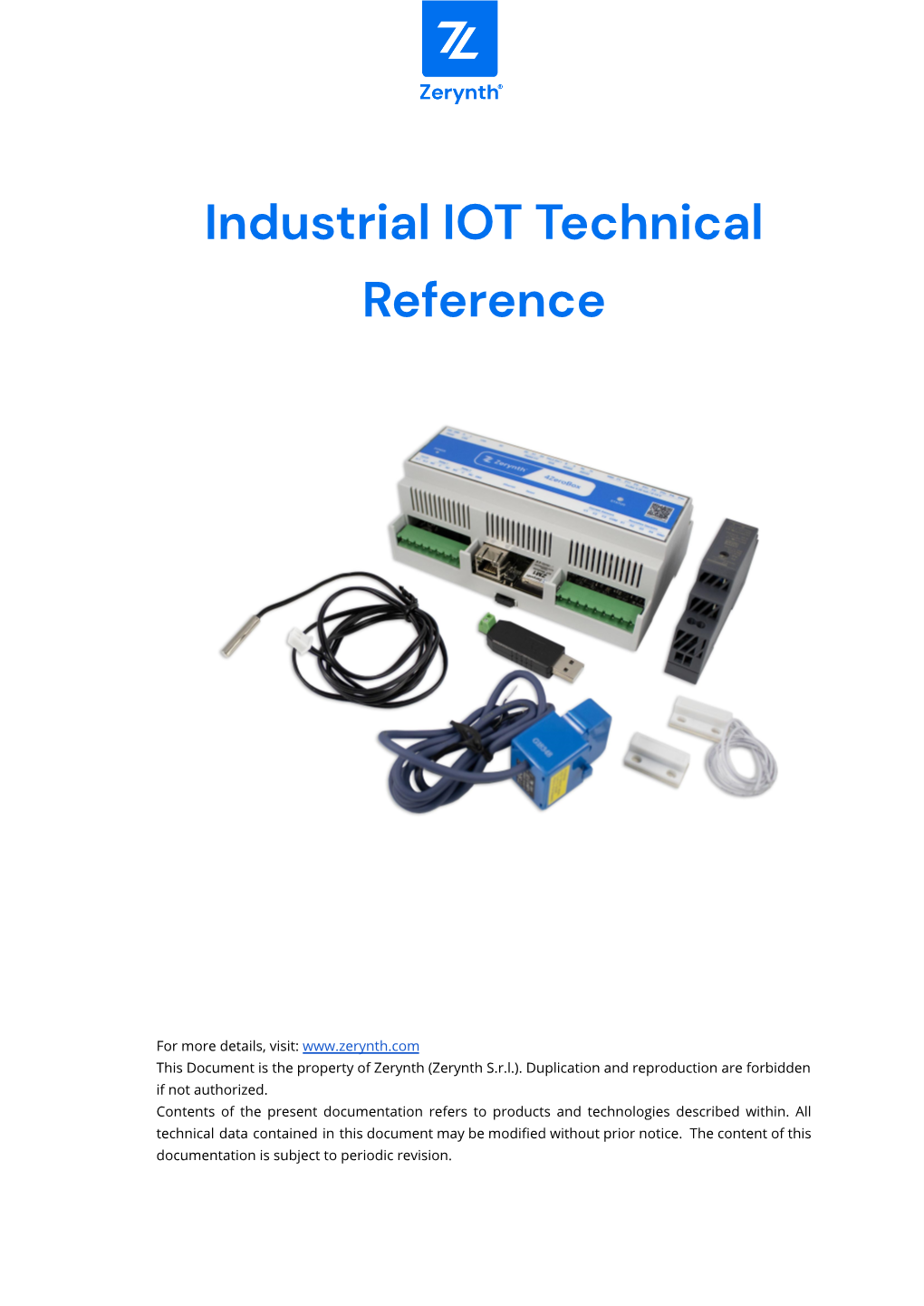 Industrial IOT Technical Reference