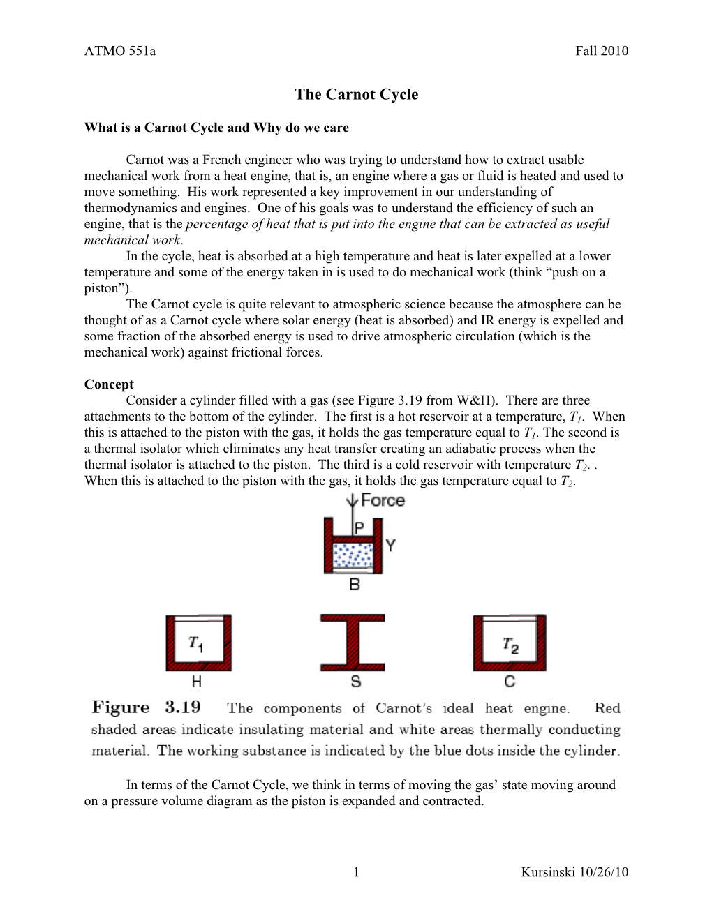 The Carnot Cycle