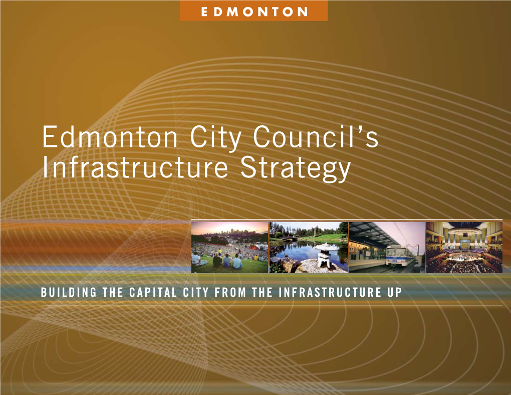Edmonton City Council's Infrastructure Strategy