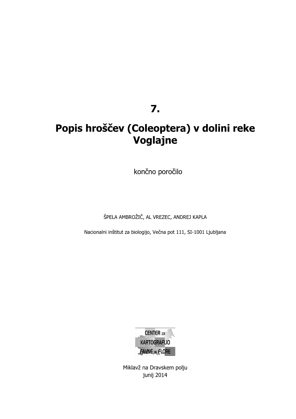 Hrošči (Ranius 2002, 2003)