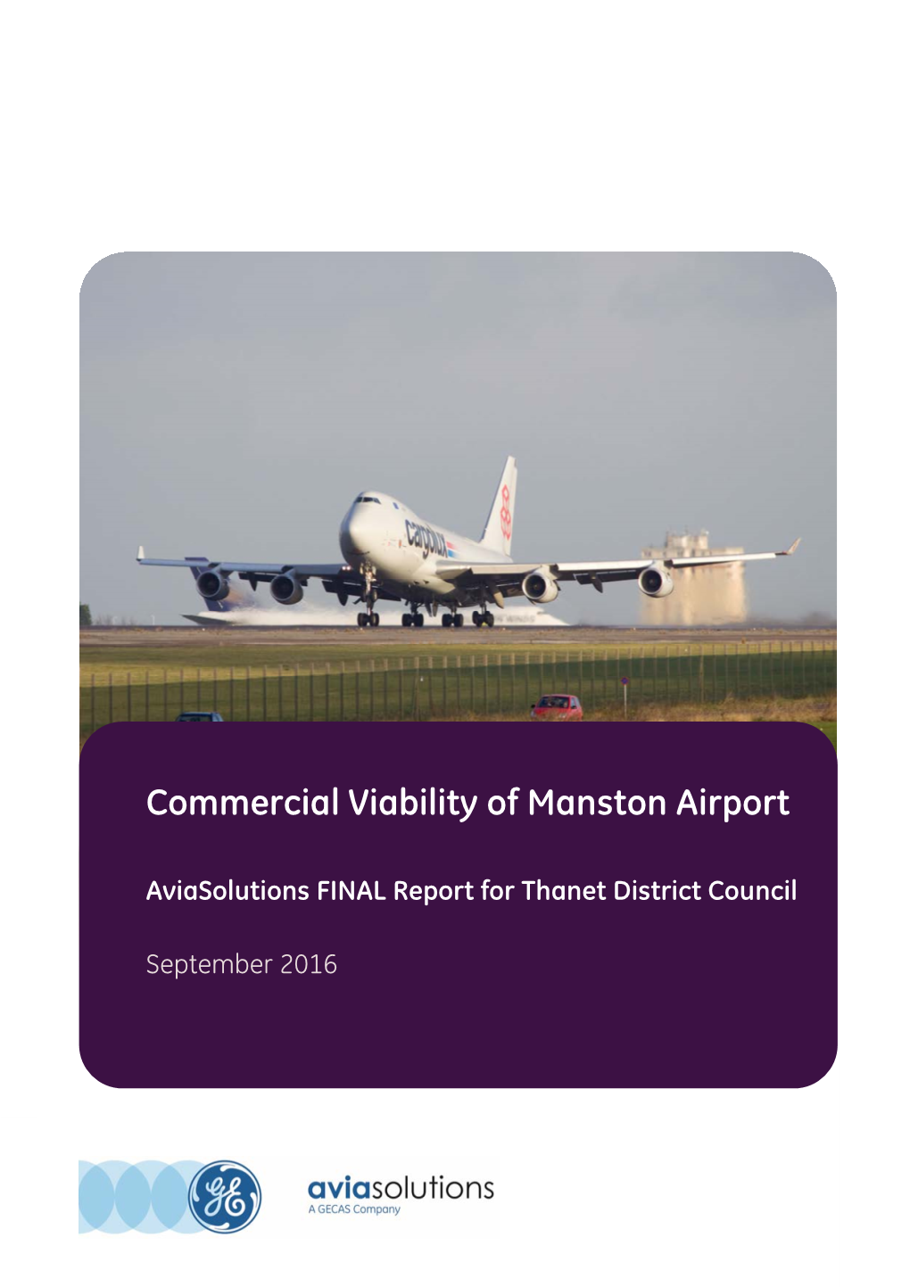 Commercial Viability of Manston Airport