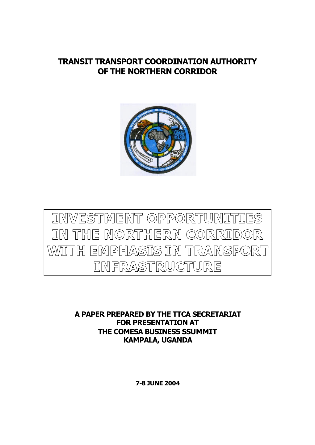 Transit Transport Coordination Authority of the Northern Corridor