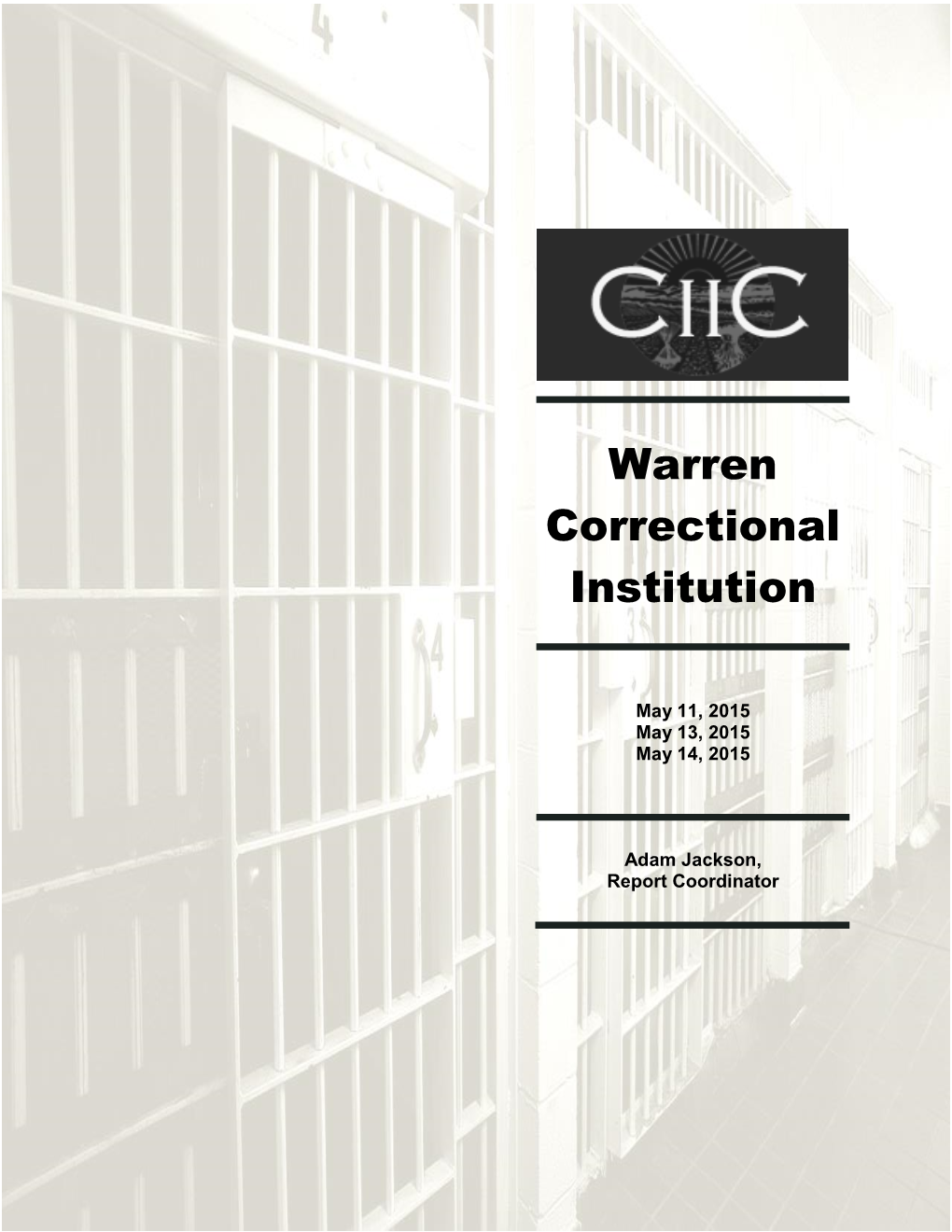 Warren Correctional Institution 2015 Inspection Report