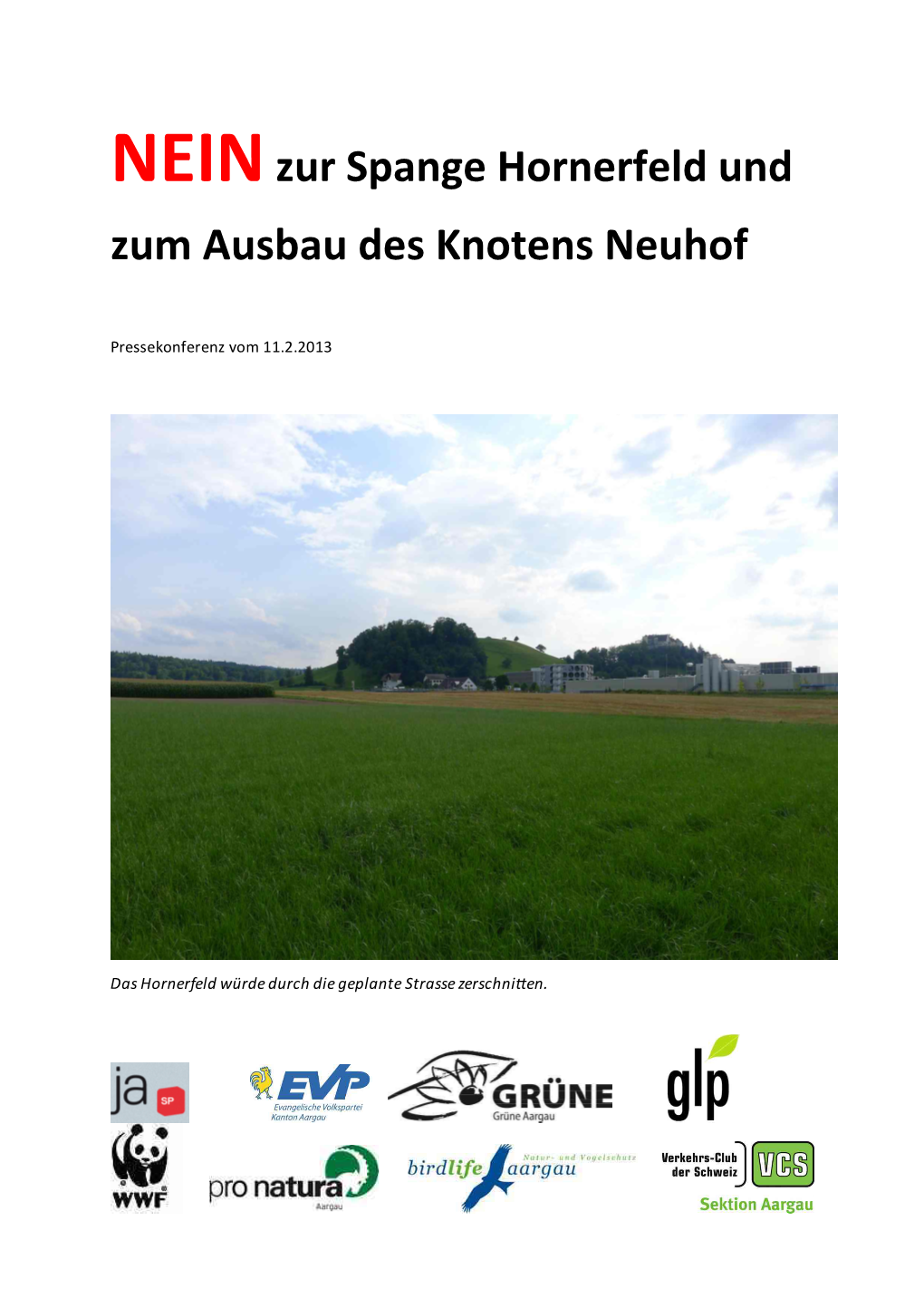 Neinzur Spange Hornerfeld Und Zum Ausbau Des Knotens Neuhof