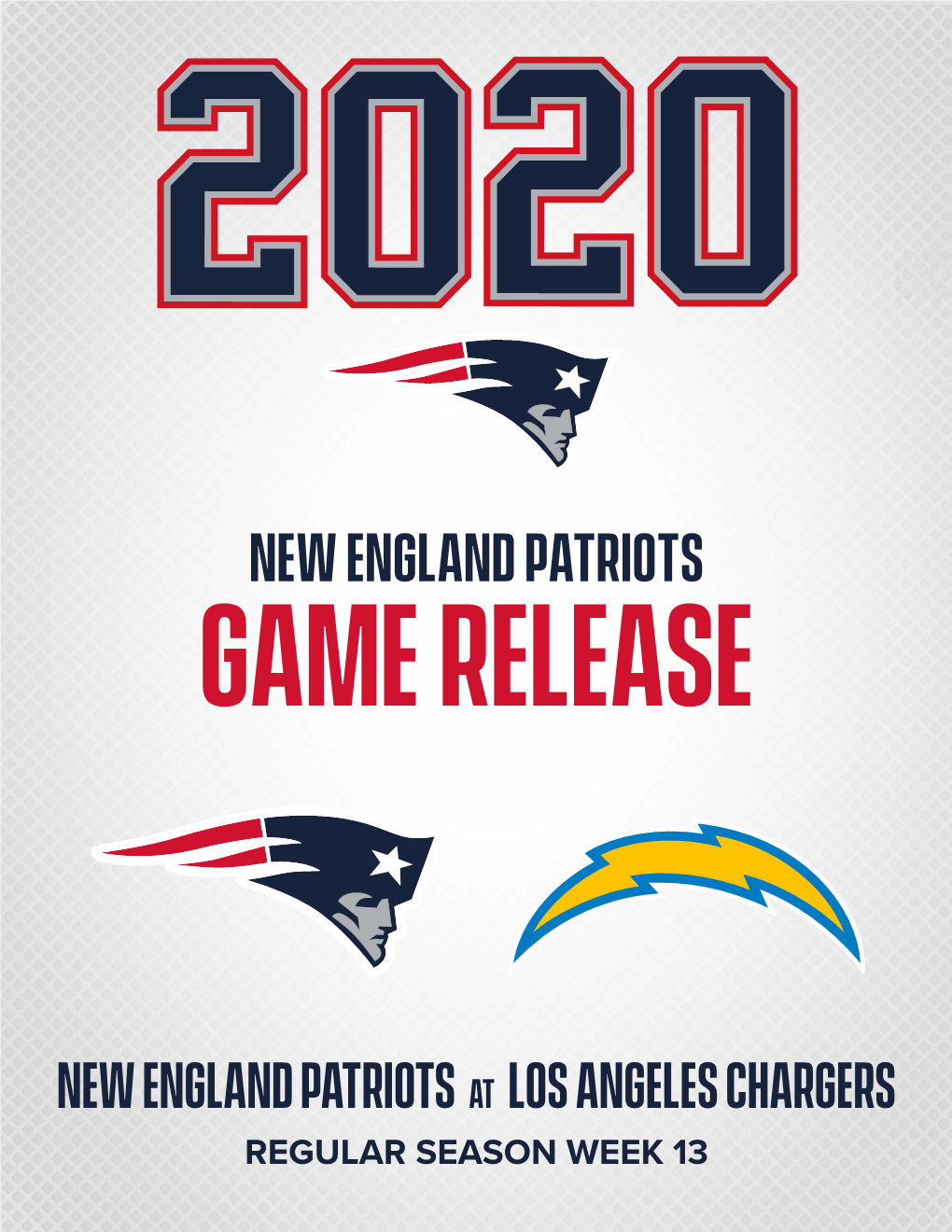 New England Patriots Game Release