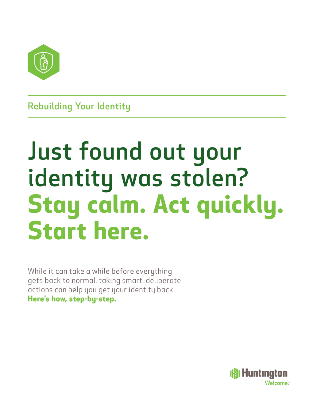 Rebuilding Your Identity Guide