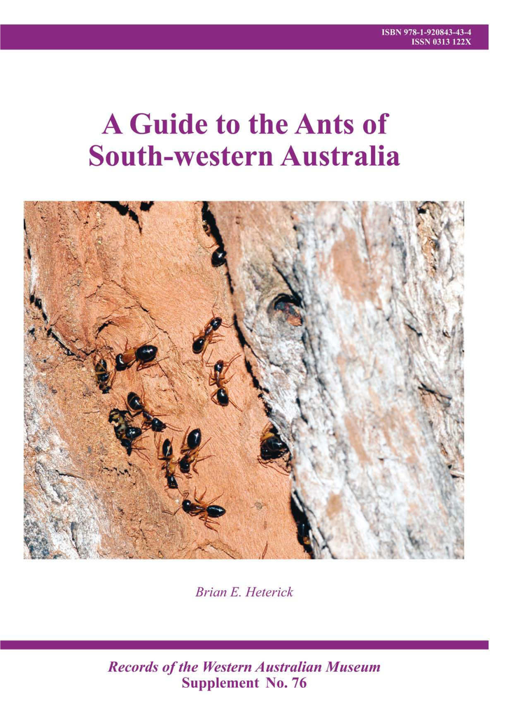 Guide to the Ants of South-Western Australia