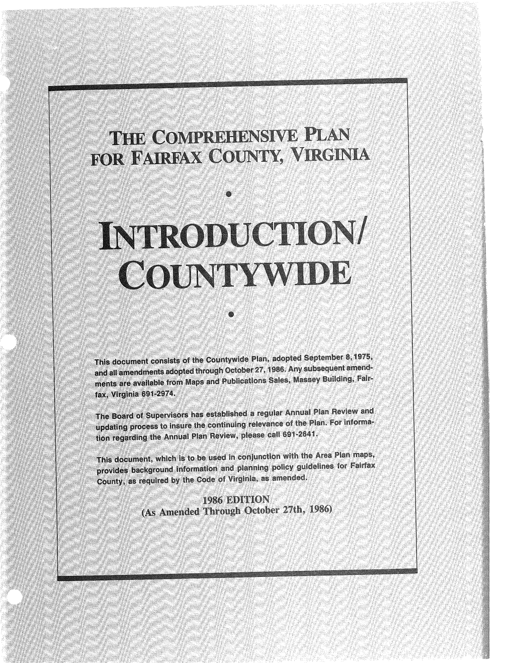 1986 Comprehensive Plan