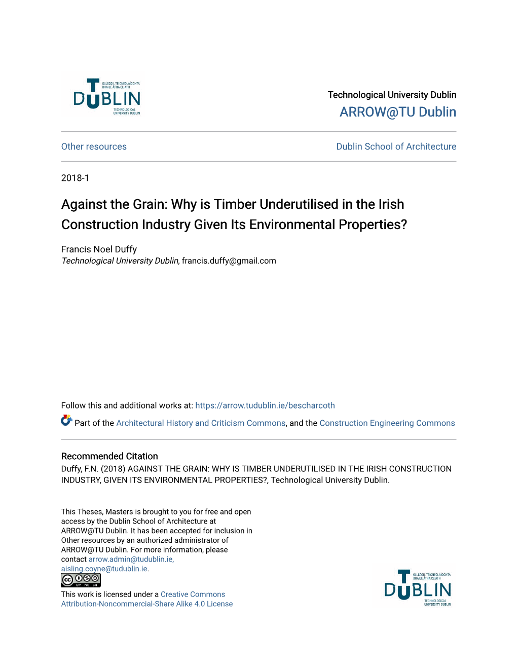 Why Is Timber Underutilised in the Irish Construction Industry Given Its Environmental Properties?