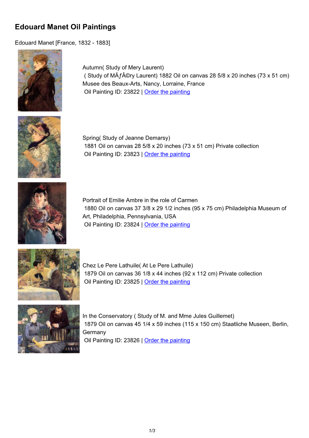 Edouard Manet [PDF]
