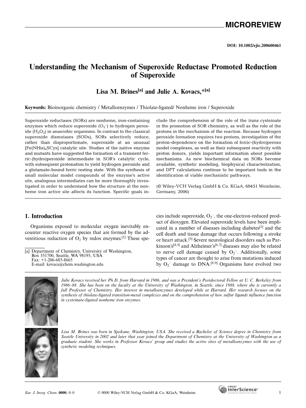 Understanding the Mechanism of Superoxide Reductase Promoted Reduction of Superoxide