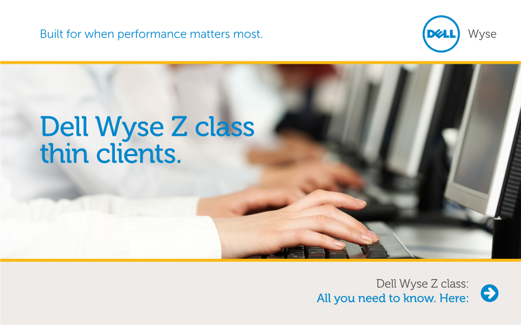Dell Wyse Z Class Thin Clients