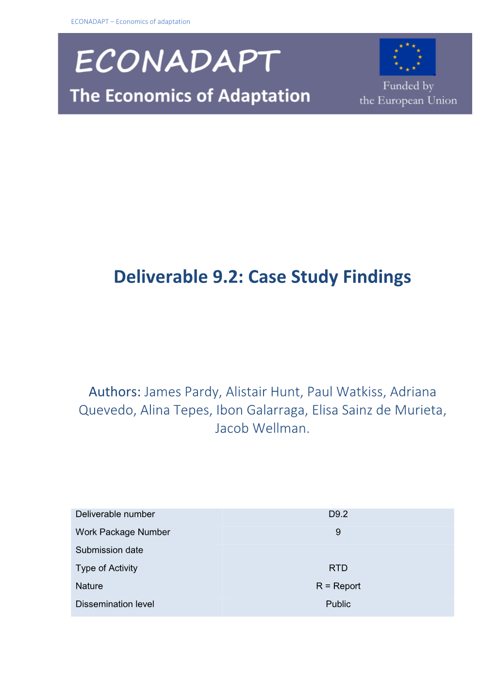 Chapter One: Project Appraisal for Climate Mainstreaming in Rwanda's