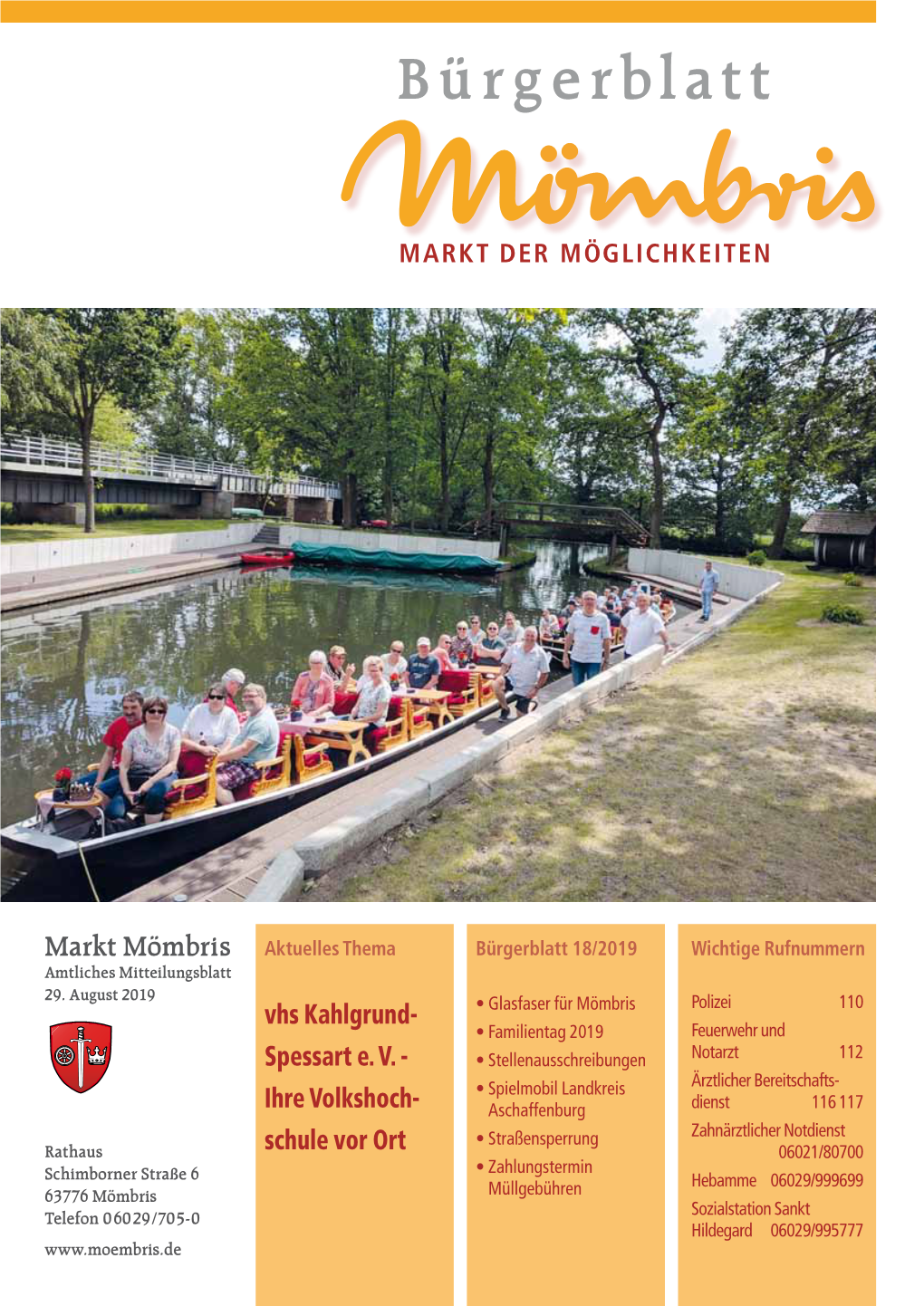 Bürgerblatt Nr. 18/2019