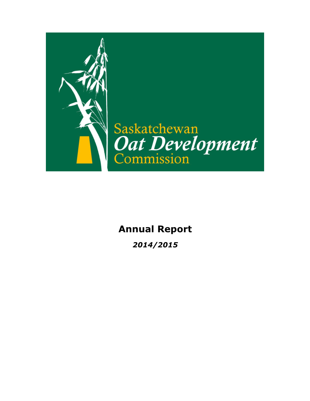 SODC Annual Report 2014/2015