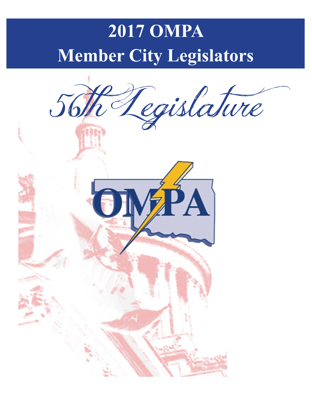 2017 OMPA Member City Legislators 56Th Legislature Senators