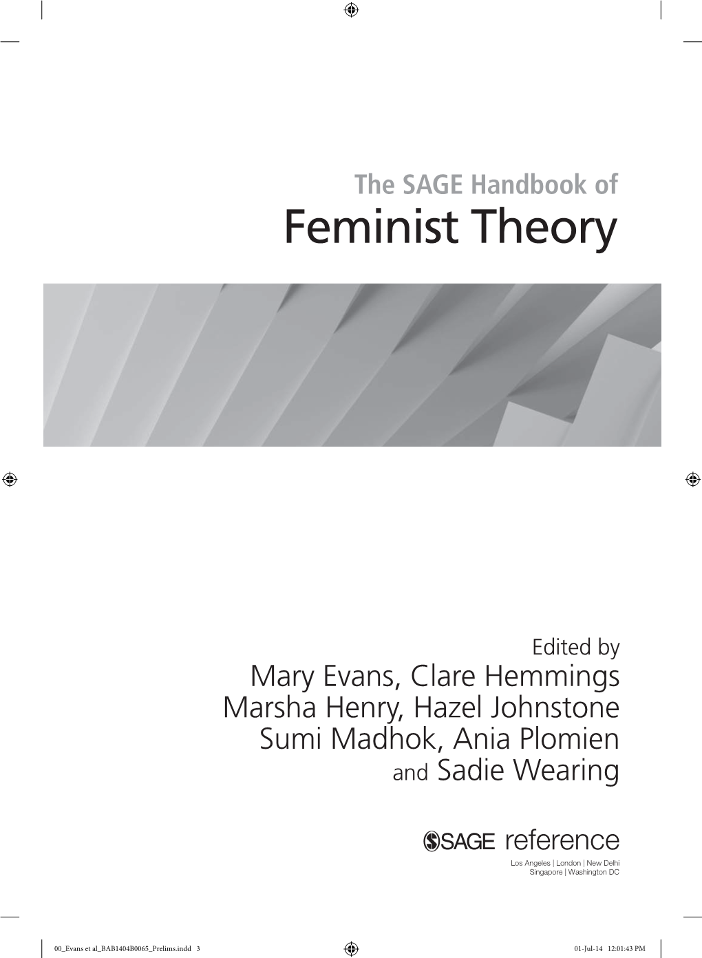 Thinking Sex Materially: Marxist, Socialist, and Related Feminist Approaches
