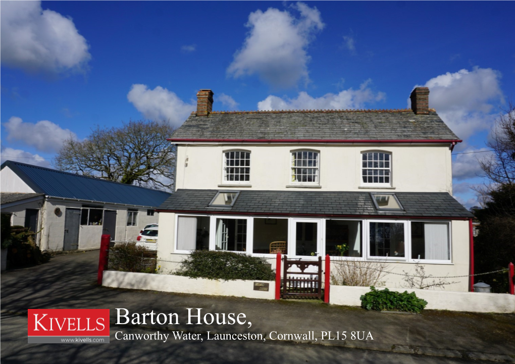 Barton House, Canworthy Water, Launceston, Cornwall, PL15 8UA PHOTO PHOTO