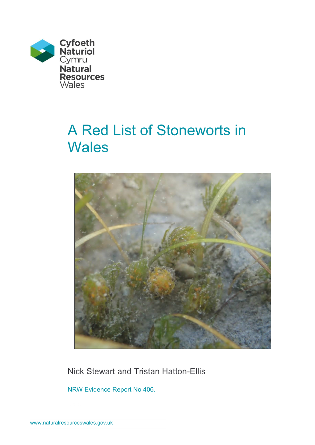 A Red List of Stoneworts in Wales