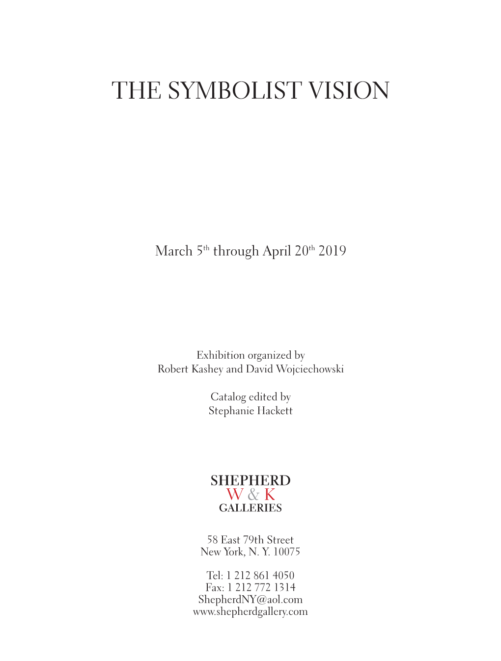 The Symbolist Vision