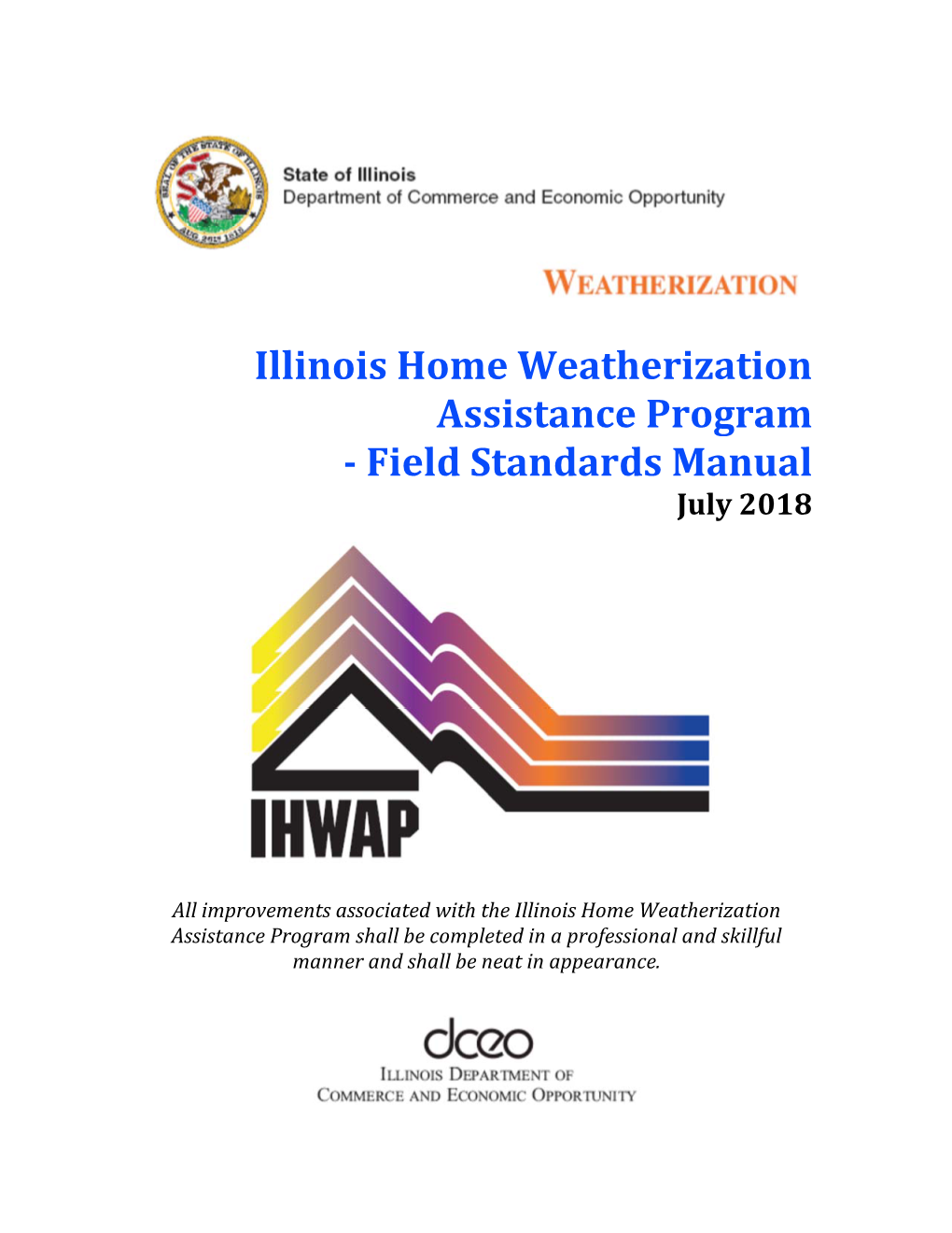 Field Standards Manual July 2018