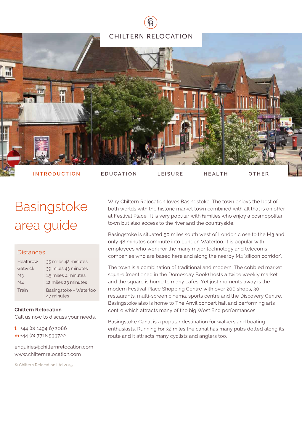 Basingstoke Area Guide