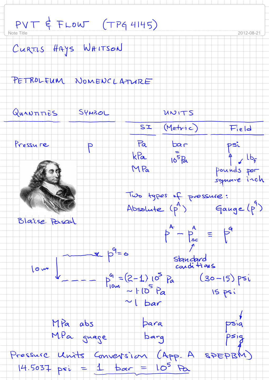 Whitson-PVT-Flow-20120821-Petroleum-Nomenclature-And-Units-Conversion.Pdf