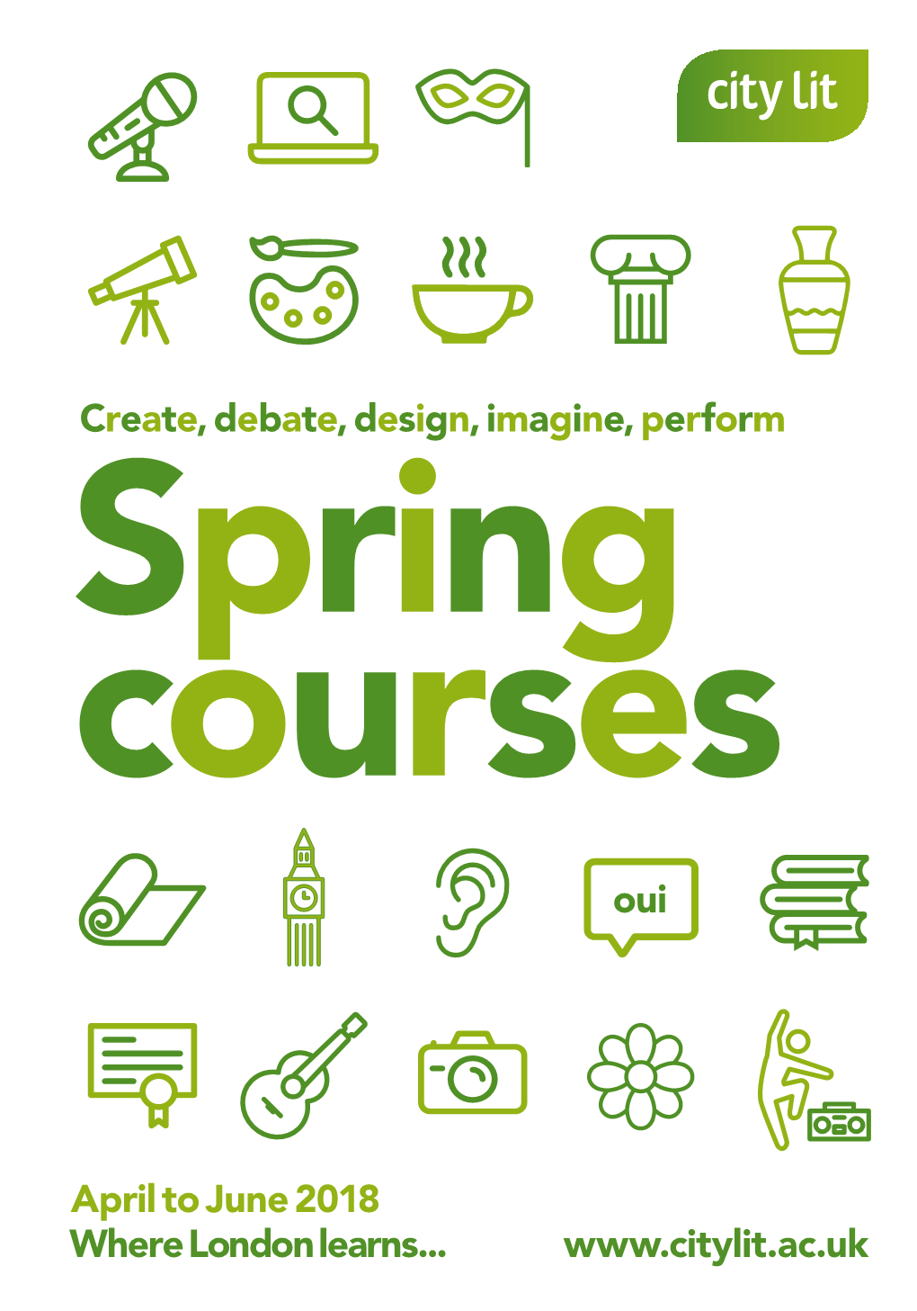 Spring Course Brochure