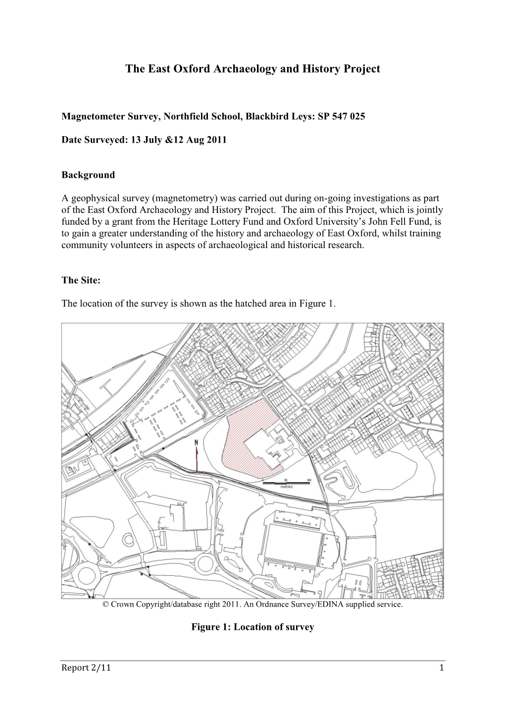 Northfield School Survey Report.Pdf