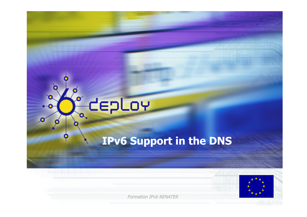 Ipv6 Support in the DNS