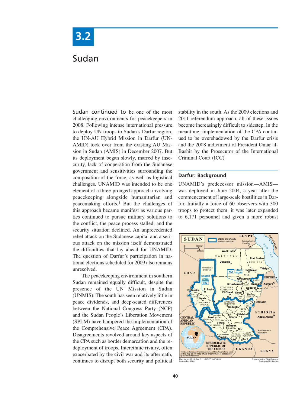 Sudan Mission Review