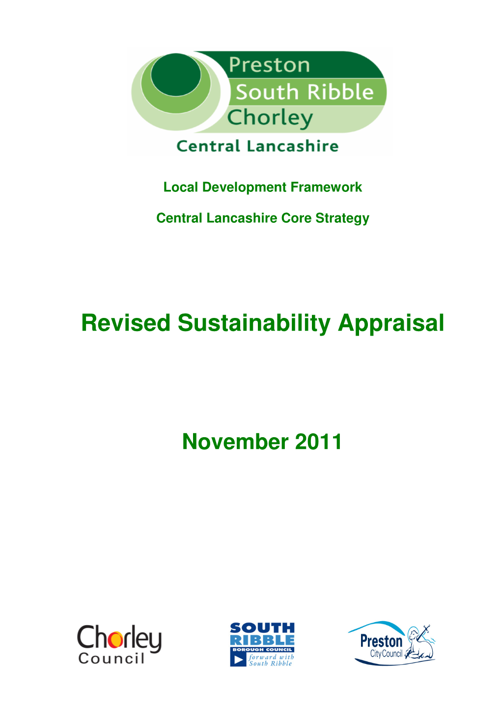 Revised Sustainability Appraisal