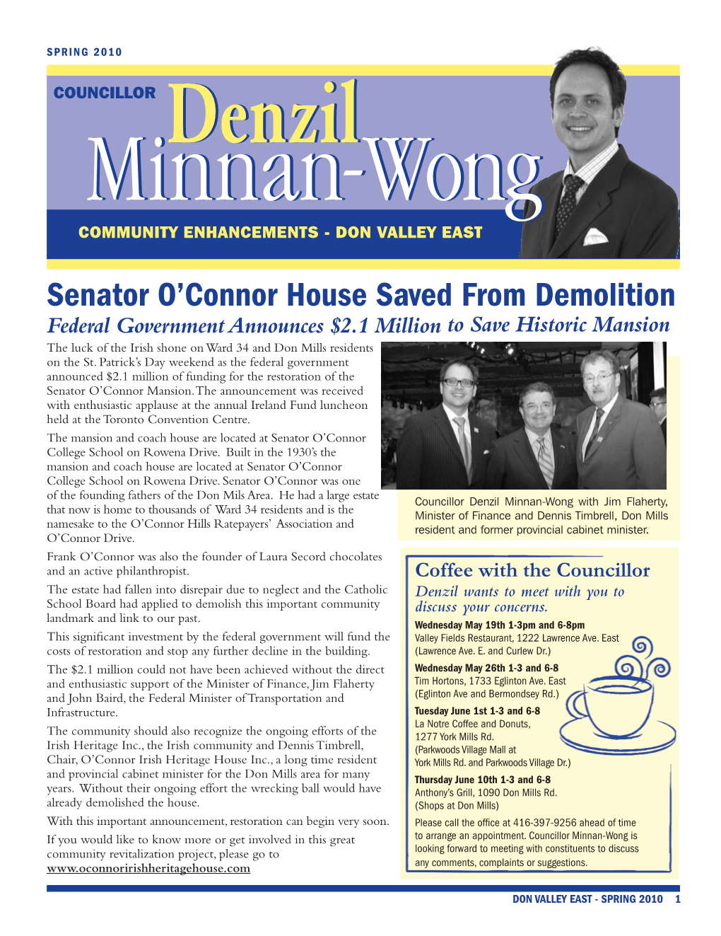Senator O'connor House Saved from Demolition