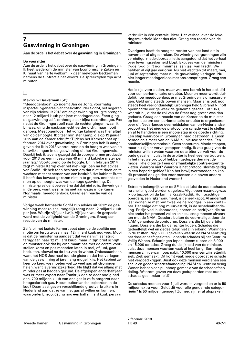 Stenogram Download Gaswinning in Groningen